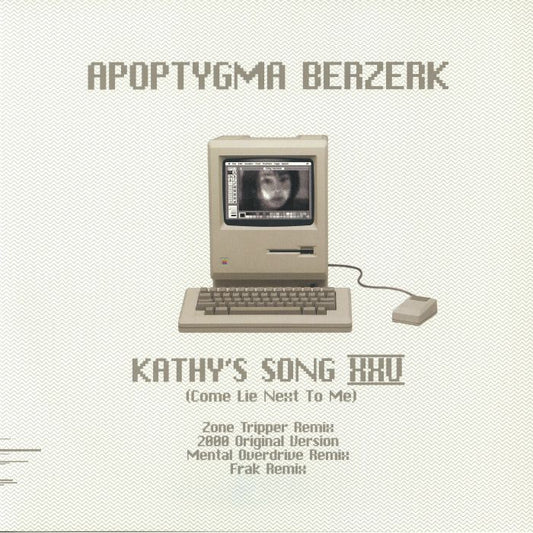 Kathy's Song (Come Lie Next To Me) - 25th Anniversary Vinyl EP vinyl record cover