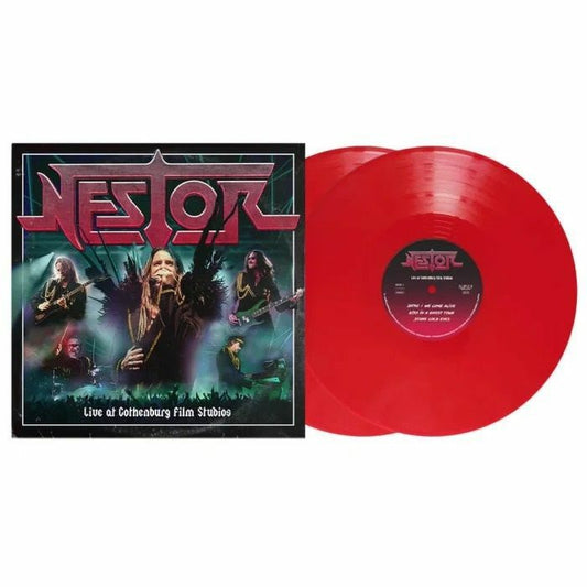 Live At Gothenburg Film Studios - Clear Red 2xLP vinyl record cover