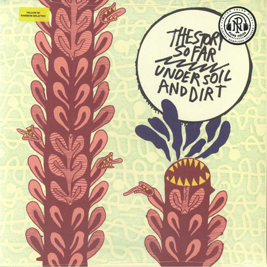 Under Soil And Dirt - Yellow Rainbow Splatter Vinyl LP vinyl record cover