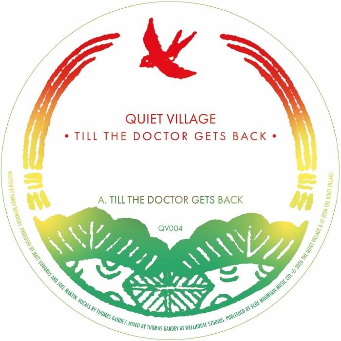 Till The Doctor Gets Back - 12 Inch vinyl record cover