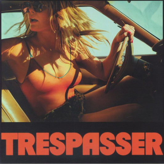 Trespasser - Clear Stock Tank Blue Vinyl LP vinyl record cover