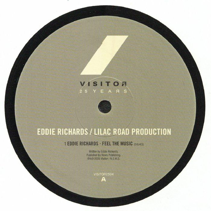 25 Years Visitor Part 4 - Vinyl EP vinyl record cover