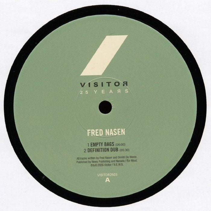 25 Years Visitor Part 3 - Vinyl EP vinyl record cover