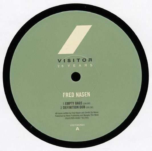 25 Years Visitor Part 3 - Vinyl EP vinyl record cover