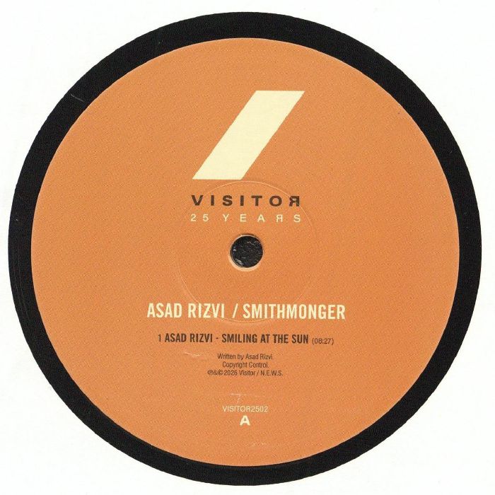 25 Years Visitor (Part 2) - Vinyl 12 Inch vinyl record cover