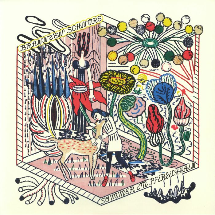 Sommer Im Pfirsichhain - Red Vinyl LP vinyl record cover