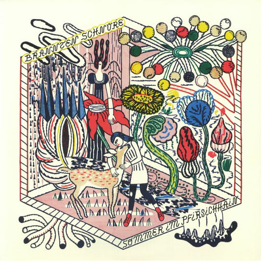 Sommer Im Pfirsichhain - Red Vinyl LP vinyl record cover