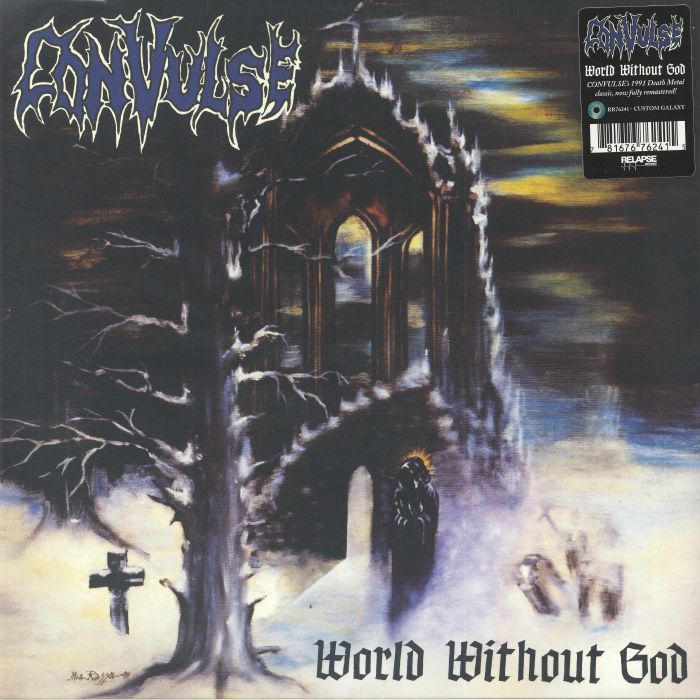 World Without God - Remastered Blue Marbled Vinyl LP vinyl record cover