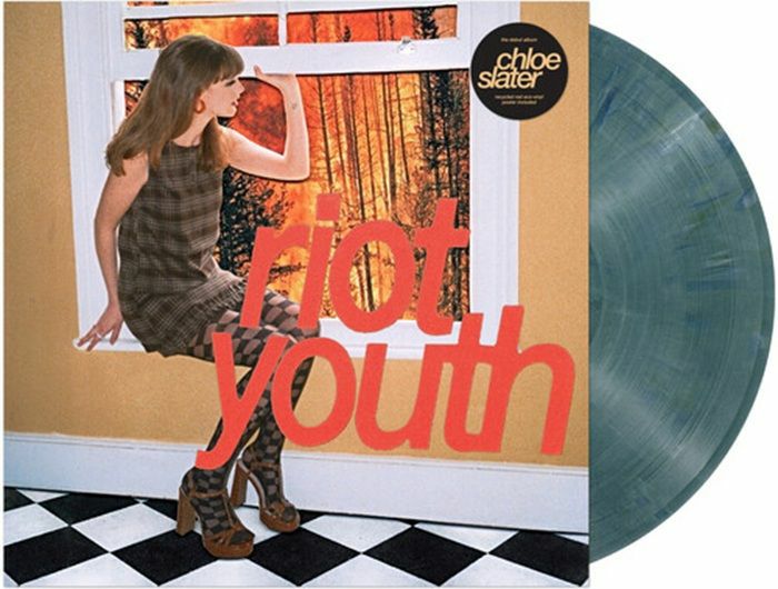 Riot Youth - Blue Eco Vinyl LP vinyl record cover