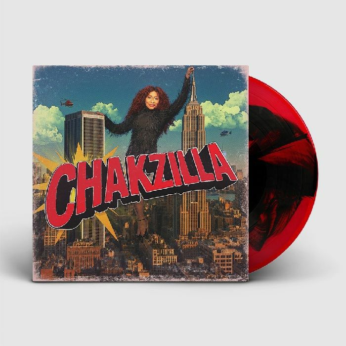 Chakzilla - Red & Black Eco Vinyl LP vinyl record cover
