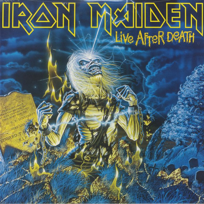 Live After Death - Remastered 2xLP vinyl record cover