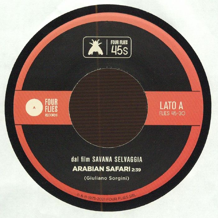 Savana Selvaggia - 7 Inch Vinyl Single vinyl record cover
