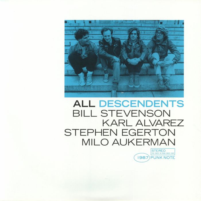 All - Punk Note Edition Vinyl LP vinyl record cover