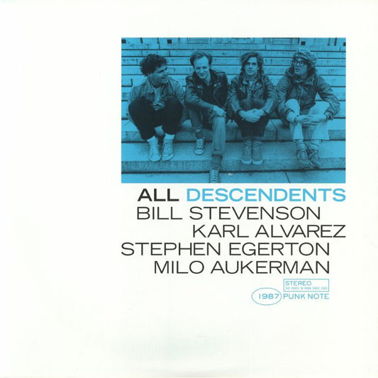 All - Punk Note Edition Vinyl LP vinyl record cover