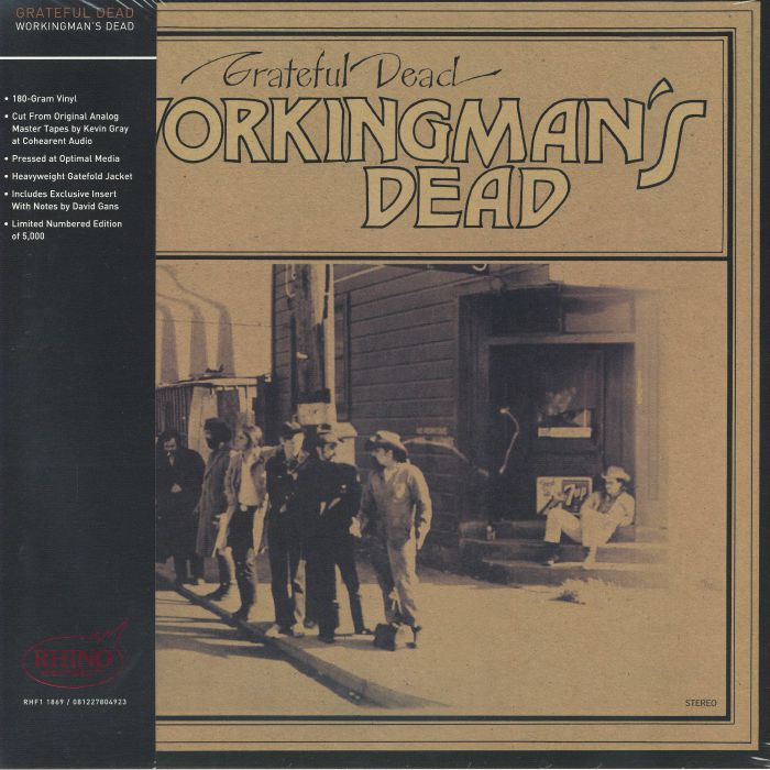 Workingman's Dead - Limited Edition 180g Vinyl LP vinyl record cover