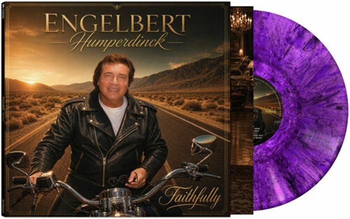 Faithfully - Purple/Black Marbled Vinyl LP vinyl record cover