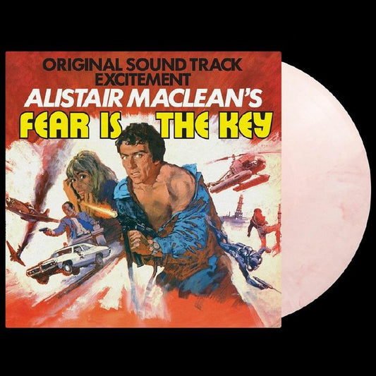 Fear Is The Key - Red & White Marbled Vinyl LP vinyl record cover