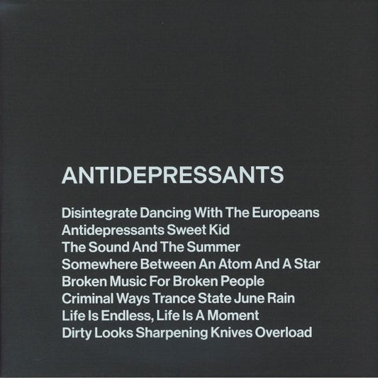 Antidepressants - Limited Edition Vinyl LP Box Set vinyl record cover