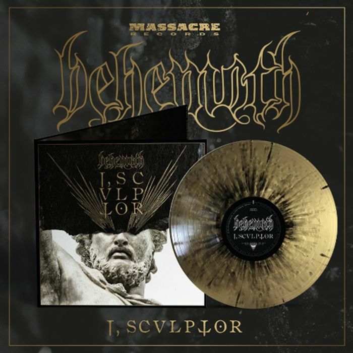 I Scvlptor - Gold & Black Splattered Vinyl LP vinyl record cover