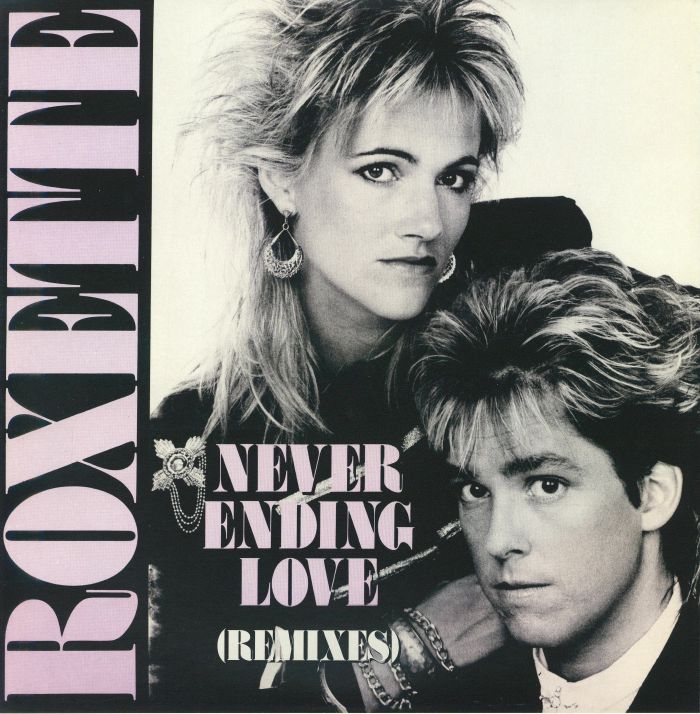 Neverending Love (Remix) - 40th Anniversary Vinyl Single vinyl record cover