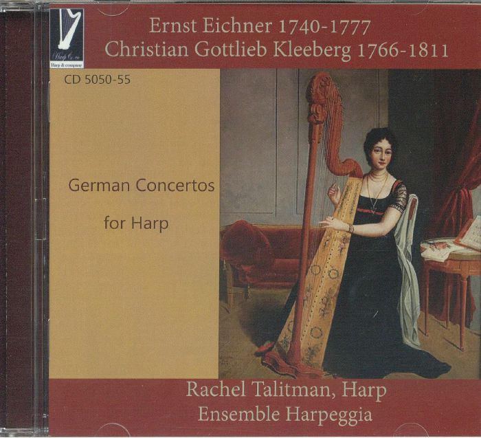 Eichner / Kleeberg: German Concertos For Harp - CD CD cover