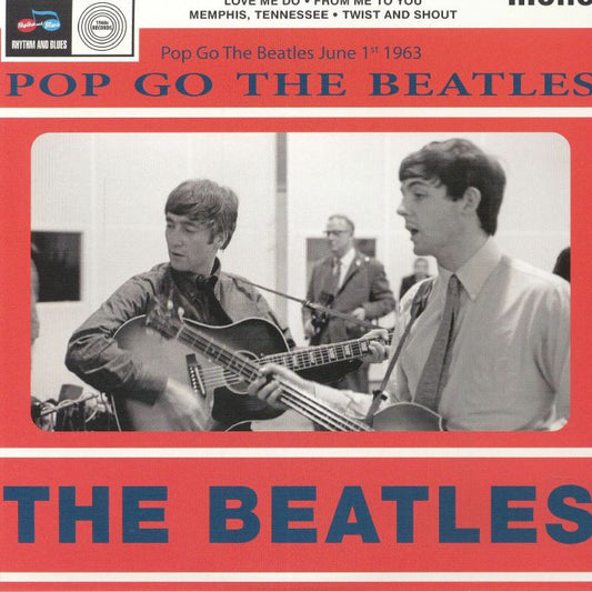 Pop Go The Beatles June 1st 1963 (Mono) - Vinyl EP vinyl record cover