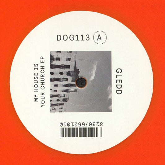 My House Is Your Church - Blood Orange Vinyl EP vinyl record cover