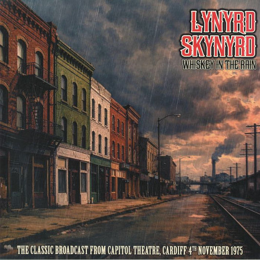 Whiskey In The Rain - Limited Edition Coloured Vinyl LP vinyl record cover