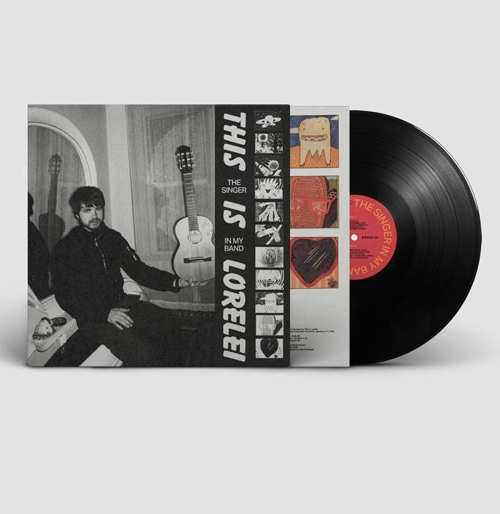 The Singer In My Band - Vinyl LP vinyl record cover