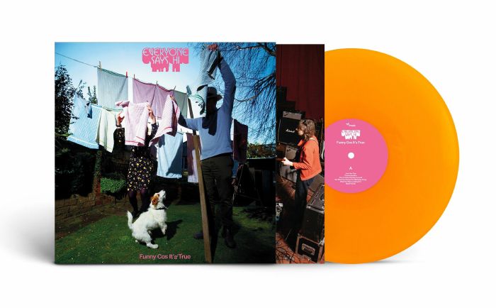 Funny Cos It's True - Limited Orange Vinyl LP vinyl record cover
