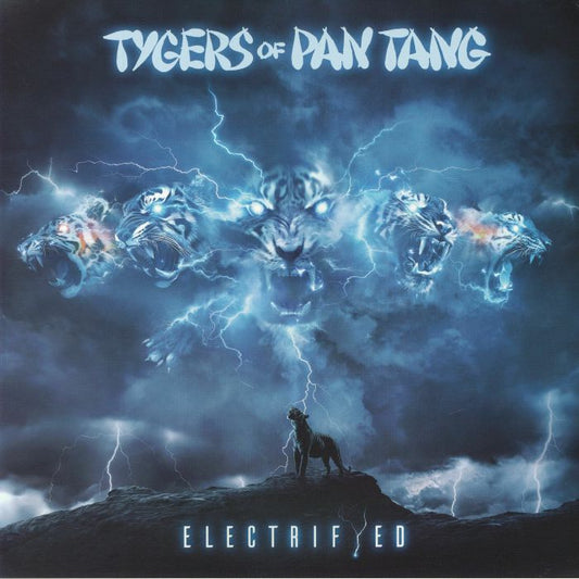 Electrifyed - Blue & White Splatter Vinyl LP vinyl record cover