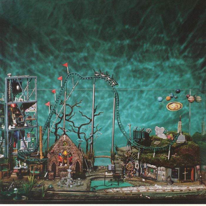 All Inside Aquarium - Green Vinyl LP vinyl record cover