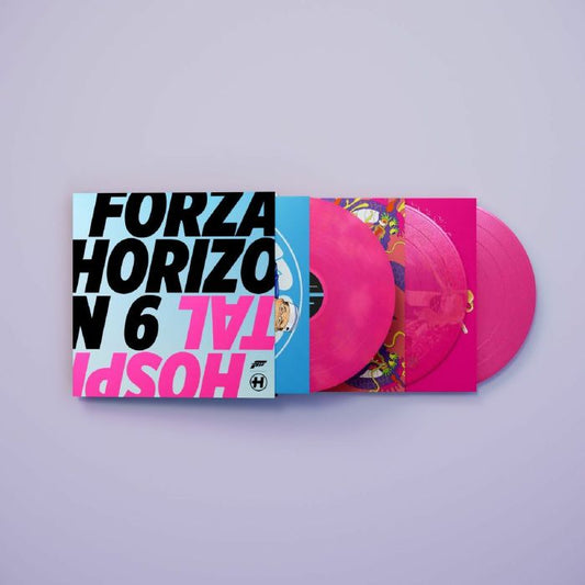 Hospital Records: Forza Horizon 6 (Soundtrack) - Pink Vinyl 3xLP vinyl record cover
