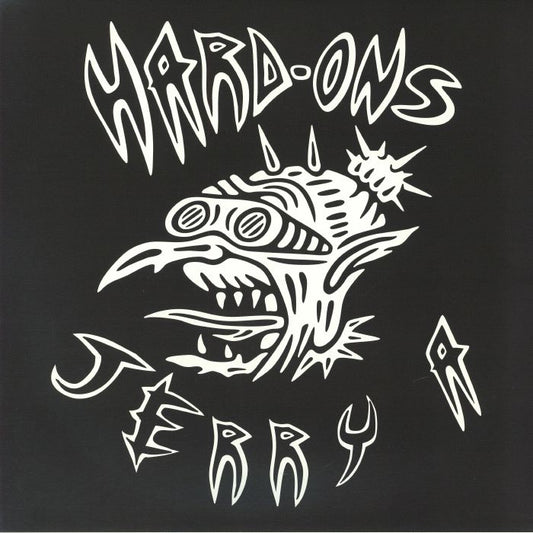 Hard Ons/Jerry A - Limited Edition Clear Cobalt Blue Vinyl LP vinyl record cover