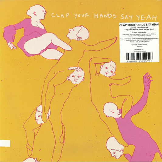 Clap Your Hands Say Yeah - Marbled Vinyl LP vinyl record cover