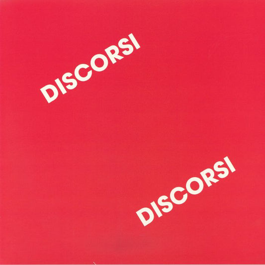 Discorsi - Vinyl LP vinyl record cover