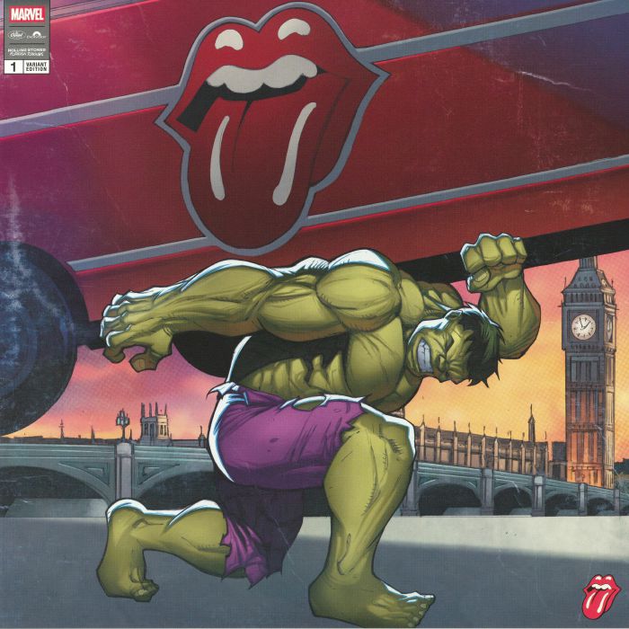 Foreign Tongues: Hulk - Limited Edition Red Vinyl 2xLP vinyl record cover