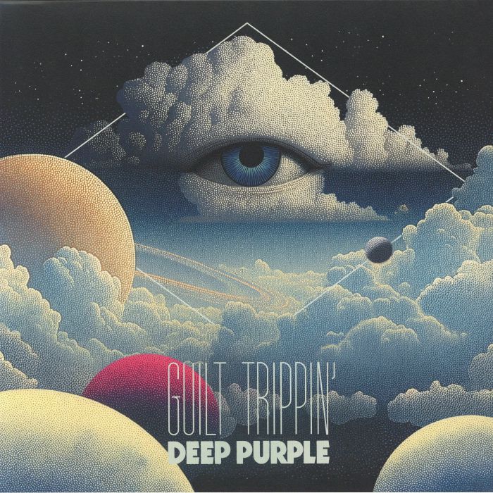 Guilt Trippin' - Silver & Blue Splatter Vinyl Single vinyl record cover
