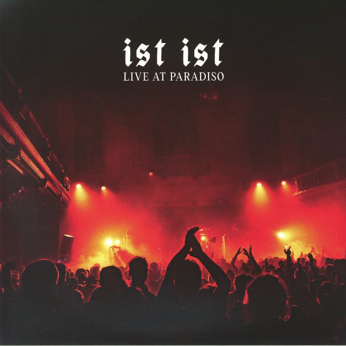 Live At Paradiso - Translucent Orange 3xLP vinyl record cover