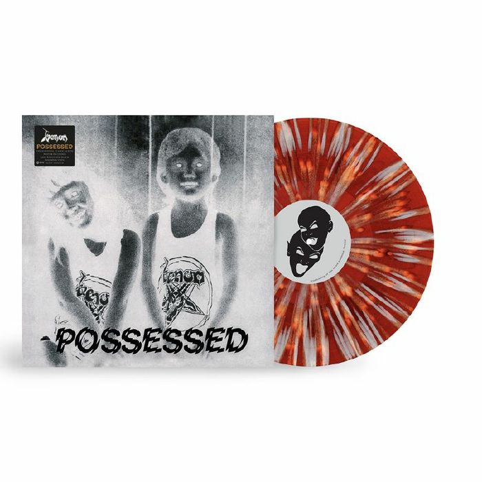 Possessed - Red, Black & White Splatter Vinyl LP vinyl record cover