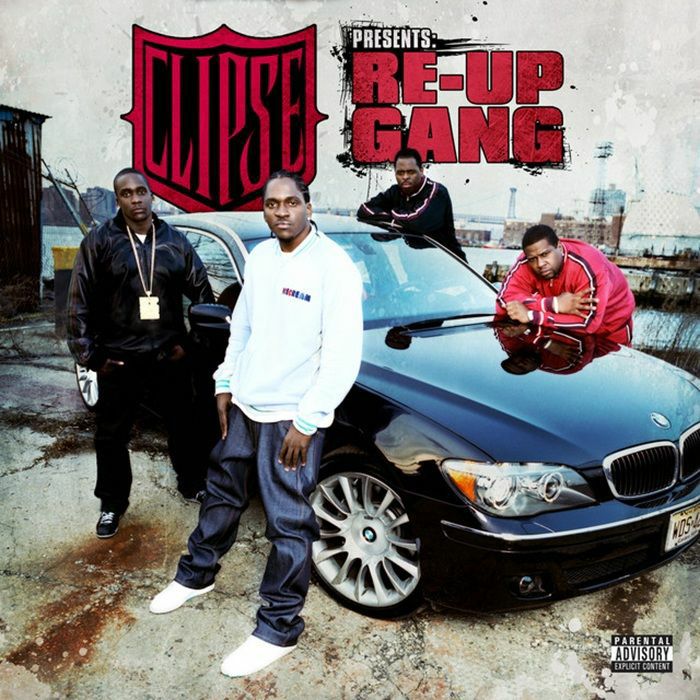 Re Up Gang - Red And Milky Clear Splatter Vinyl LP vinyl record cover
