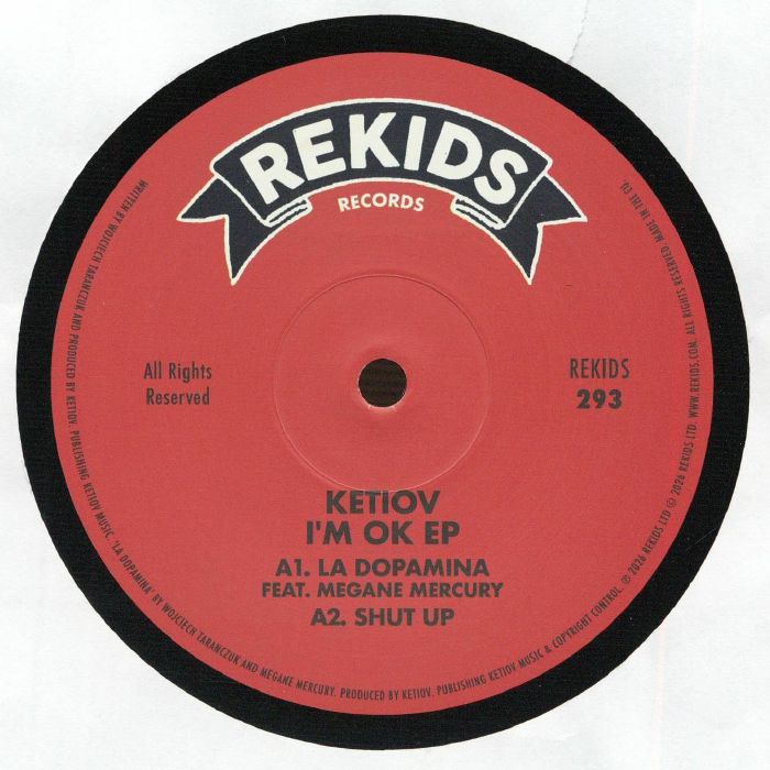 I'm OK EP - Vinyl EP vinyl record cover