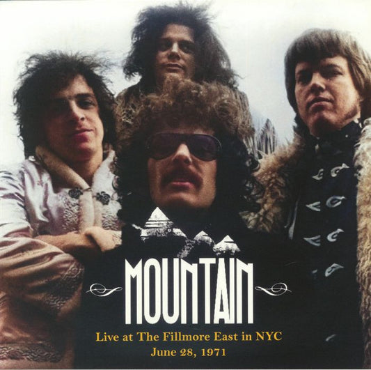 Live At The Fillmore East In NYC June 28 1971 - Limited Edition Translucent Yellow 2xLP vinyl record cover