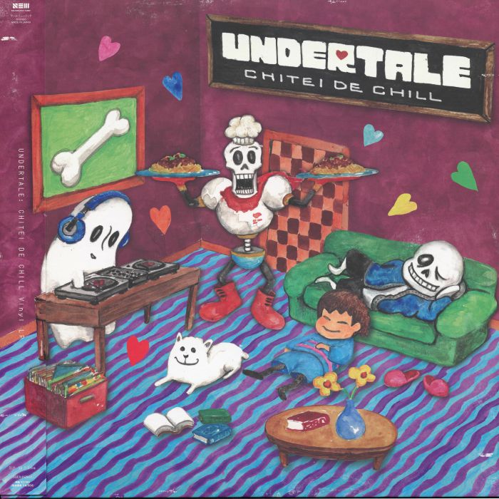 Undertale: Chitei De Chill - 2xLP vinyl record cover