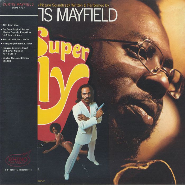 Superfly (Soundtrack) - Limited Edition 180g Vinyl LP vinyl record cover