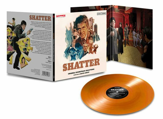 Shatter - Limited Edition Orange Vinyl LP vinyl record cover