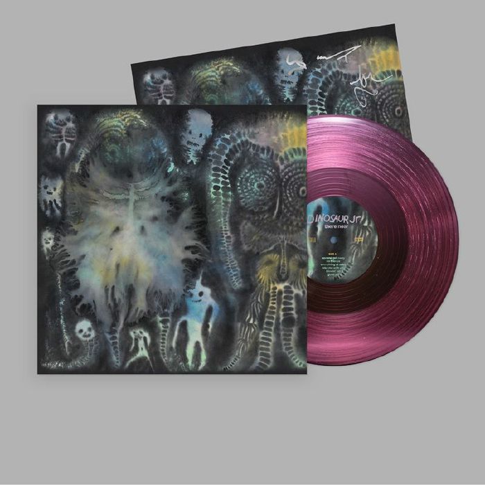 There Near - Clear Pink Vinyl LP with Autographed Insert vinyl record cover