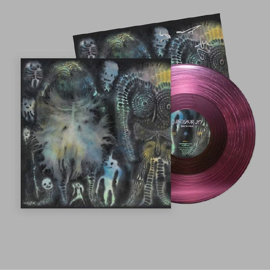 There Near - Clear Pink Vinyl LP with Autographed Insert vinyl record cover