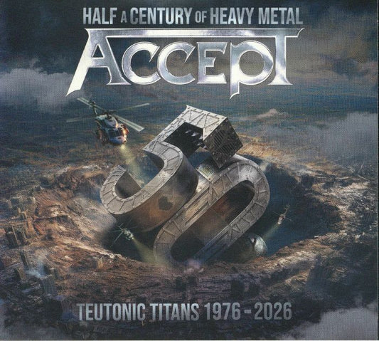 Teutonic Titans 1976-2026 - 2CD CD cover