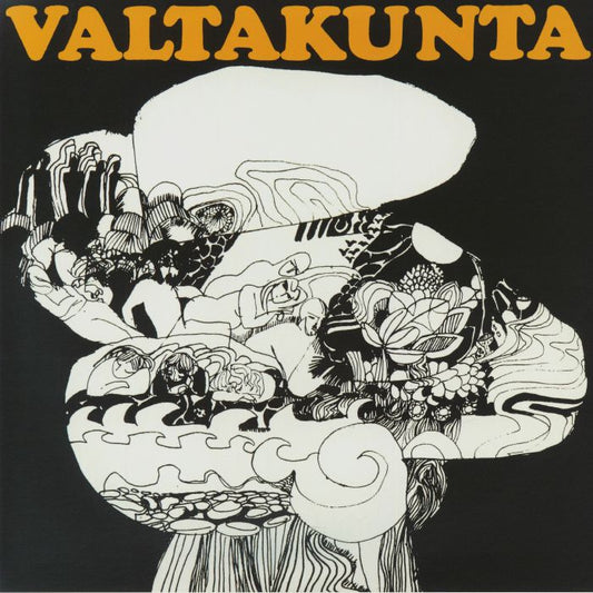 Valtakunta - Yellow Vinyl LP vinyl record cover